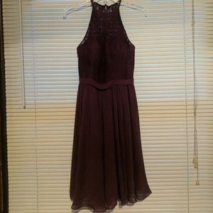 Plum dress